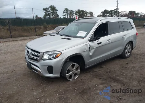 2017 Mercedes-Benz Gls 450 4Matic z USA, uszkodzony, nr VIN 4JGDF6EE6HA773693